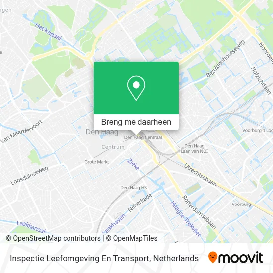 Inspectie Leefomgeving En Transport kaart