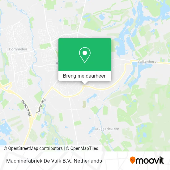 Machinefabriek De Valk B.V. kaart