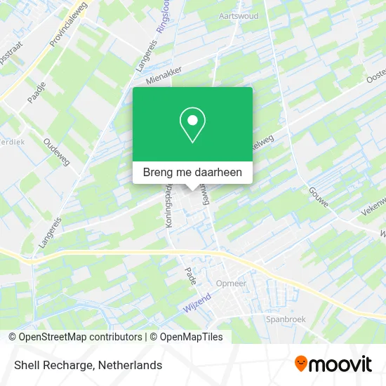 Shell Recharge kaart