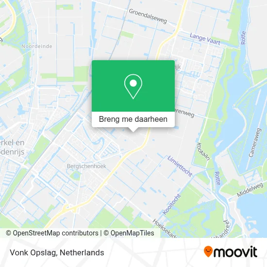 Vonk Opslag kaart