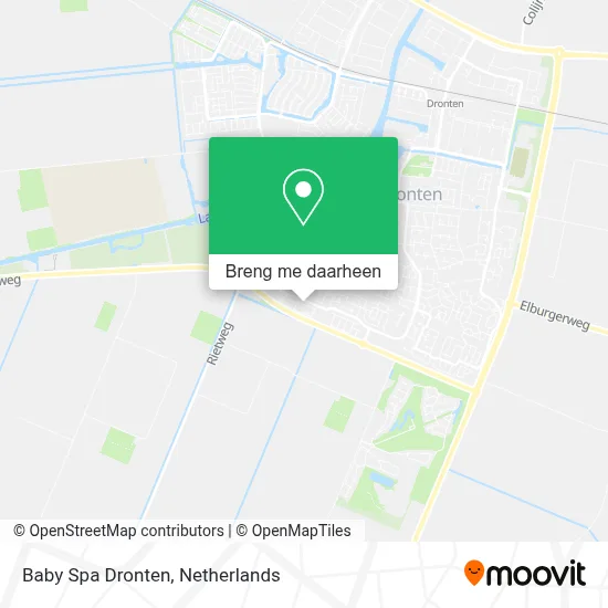 Baby Spa Dronten kaart