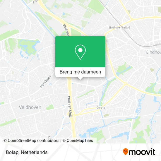 Bolap kaart