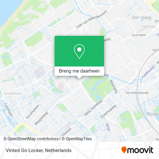 Vinted Go Locker kaart
