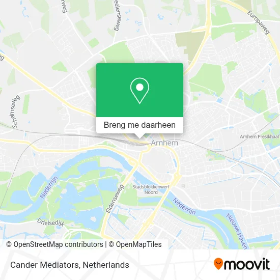 Cander Mediators kaart