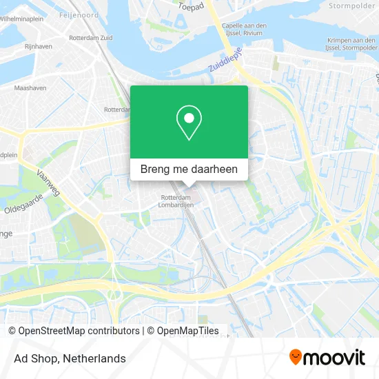 Ad Shop kaart