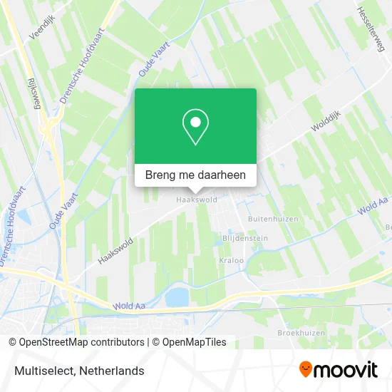 Multiselect kaart