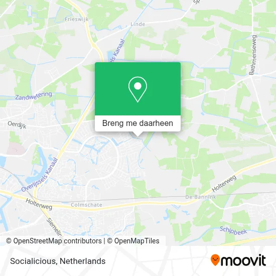 Socialicious kaart
