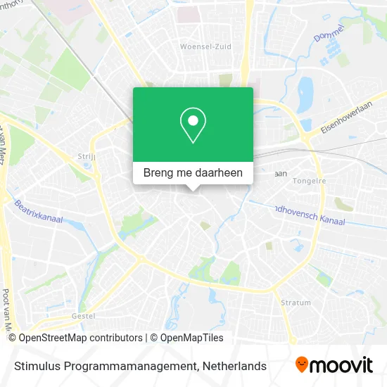 Stimulus Programmamanagement kaart