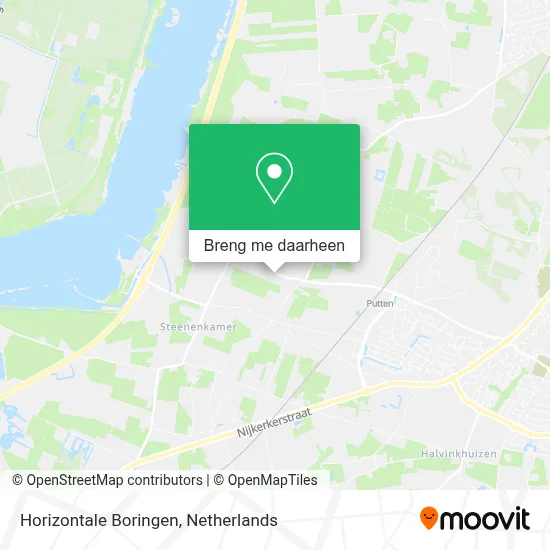 Horizontale Boringen kaart