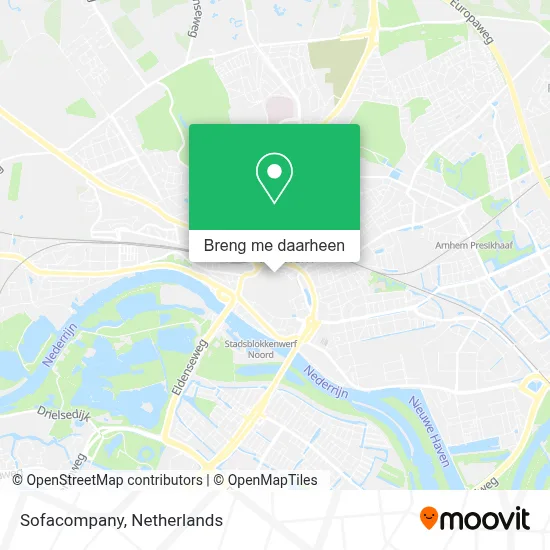 Sofacompany kaart