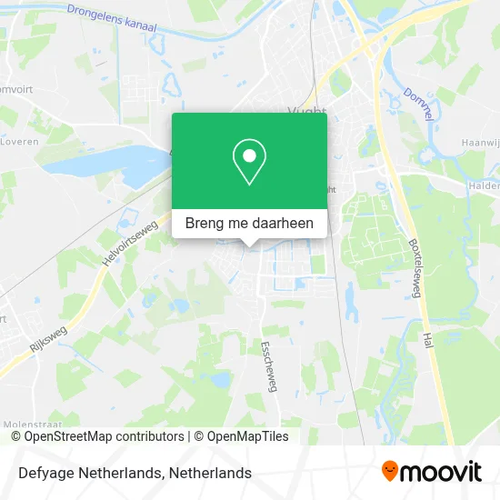 Defyage Netherlands kaart