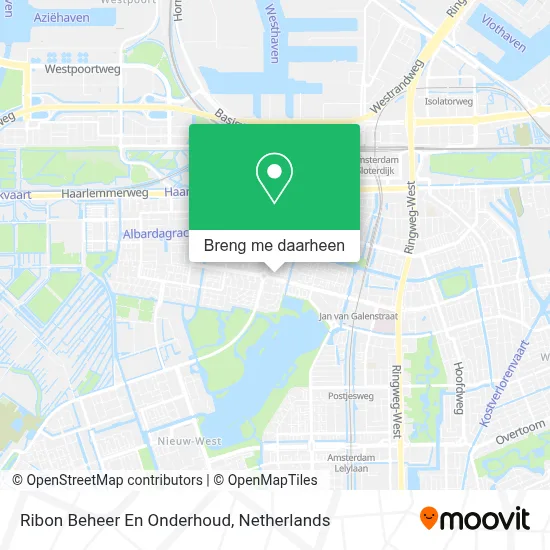 Ribon Beheer En Onderhoud kaart