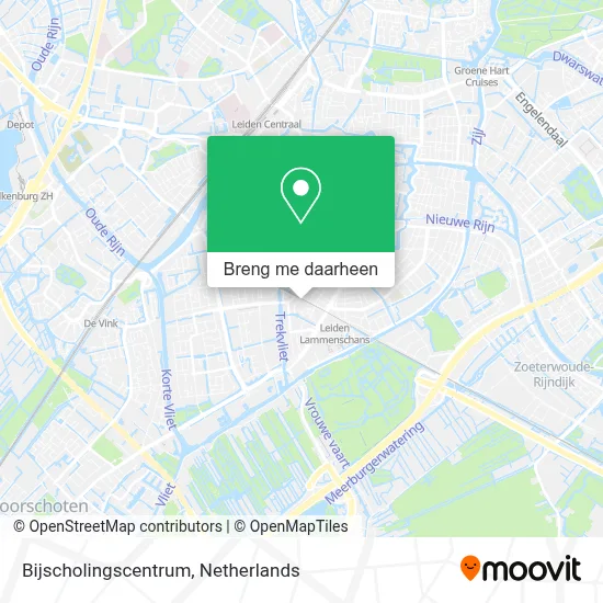 Bijscholingscentrum kaart