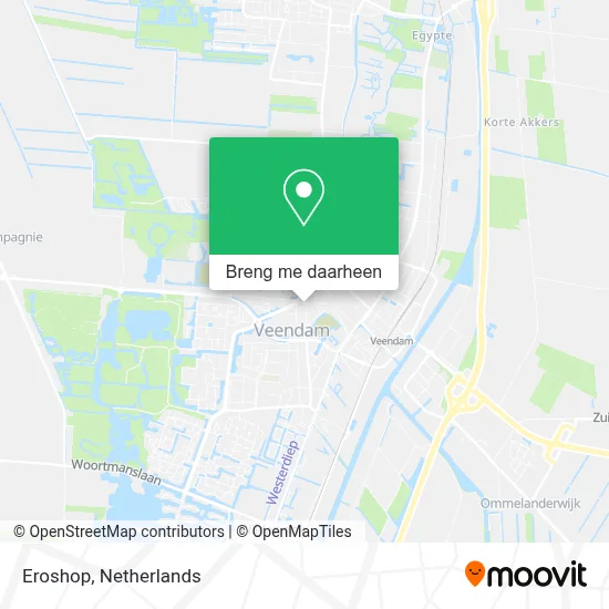 Eroshop kaart