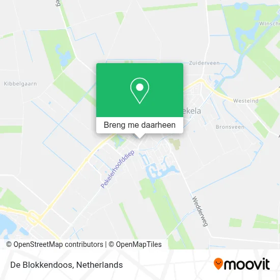 De Blokkendoos kaart
