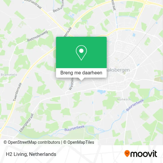 H2 Living kaart
