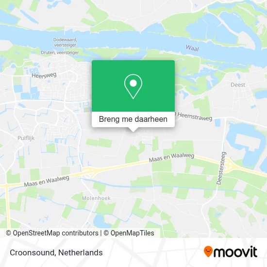 Croonsound kaart