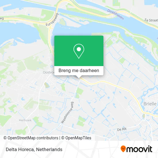 Delta Horeca kaart