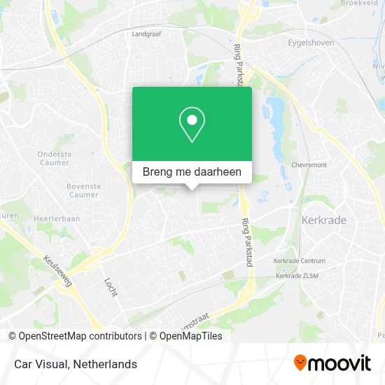 Car Visual kaart
