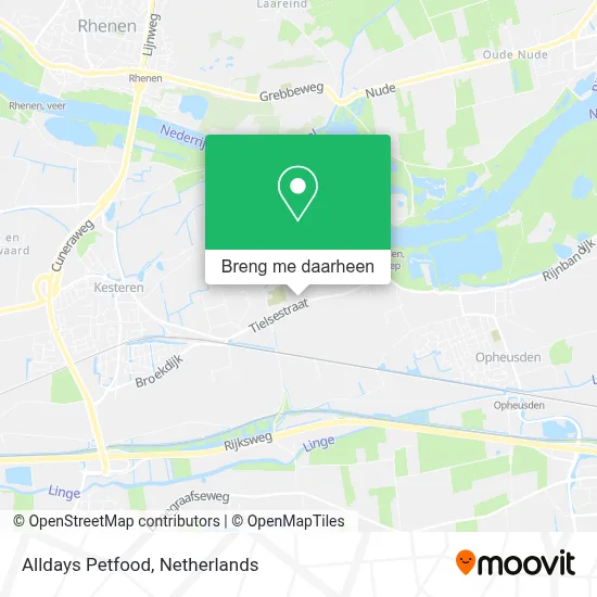 Alldays Petfood kaart