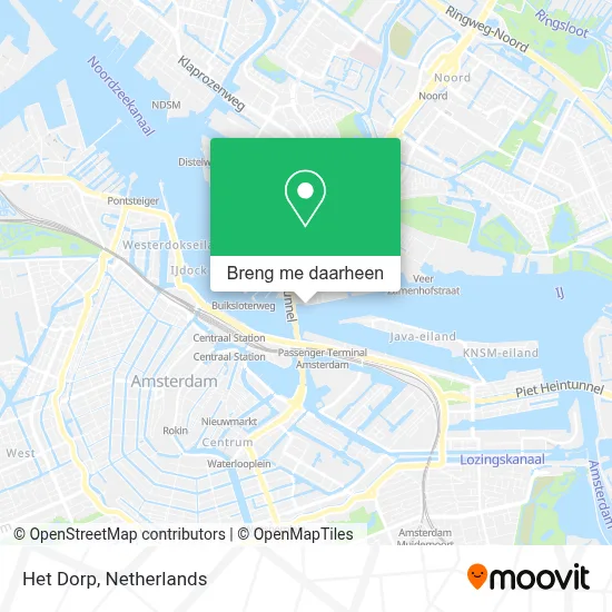 Het Dorp kaart