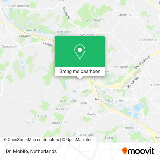 Dr. Mobile kaart