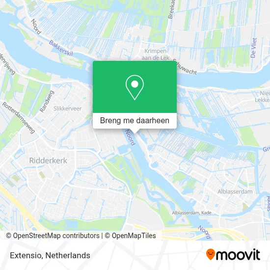 Extensio kaart