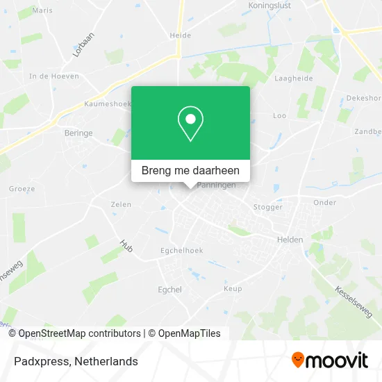 Padxpress kaart