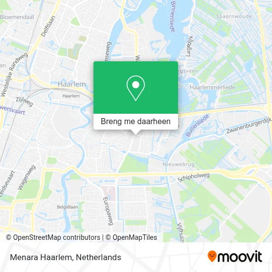 Menara Haarlem kaart