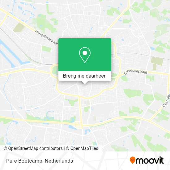Pure Bootcamp kaart