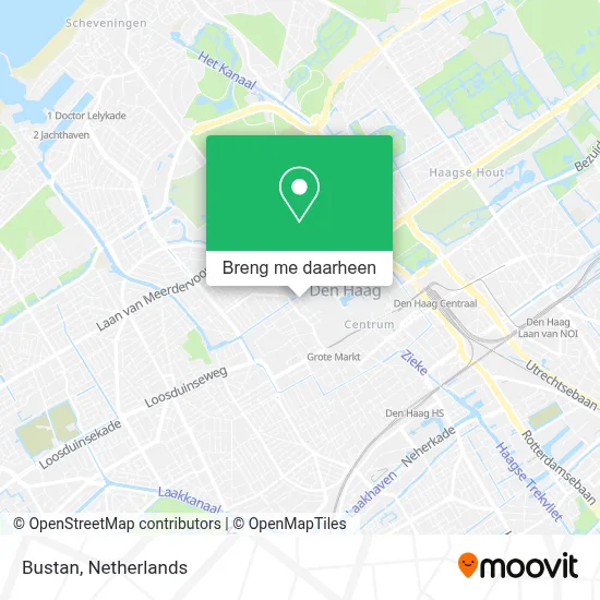 Bustan kaart