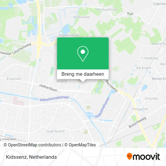 Kidssenz kaart