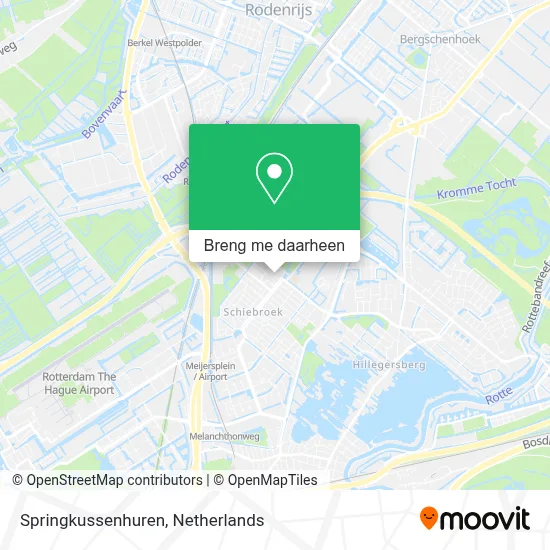 Springkussenhuren kaart
