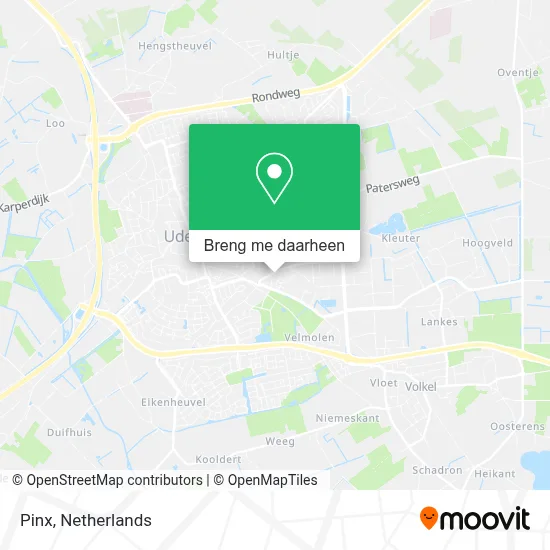 Pinx kaart