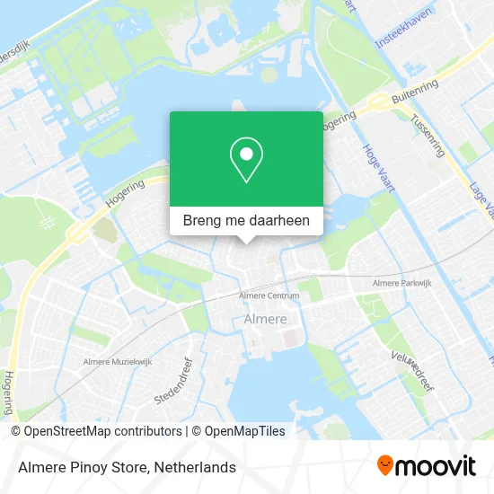 Almere Pinoy Store kaart