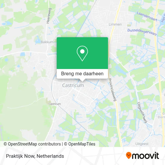 Praktijk Now kaart