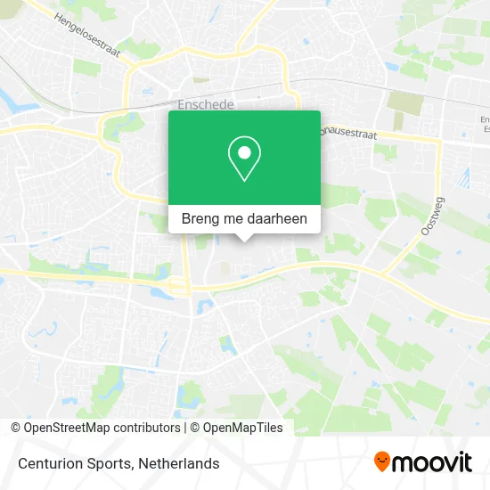 Centurion Sports kaart