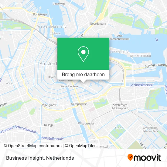 Business Insight kaart