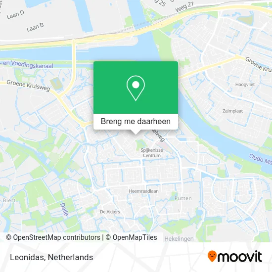 Leonidas kaart