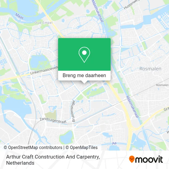 Arthur Craft Construction And Carpentry kaart