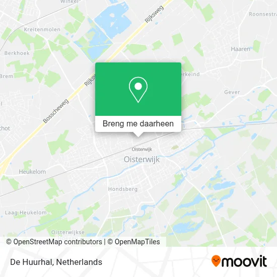 De Huurhal kaart