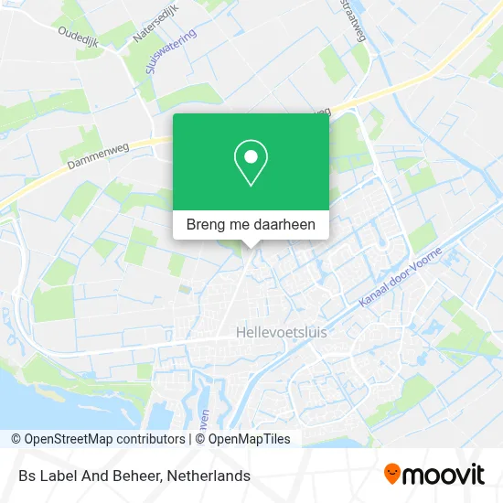 Bs Label And Beheer kaart