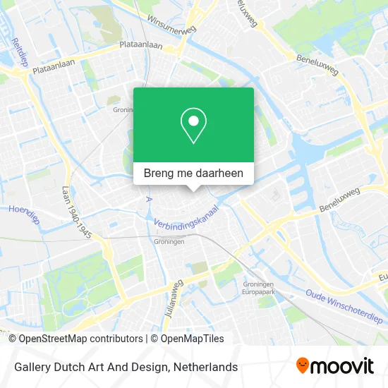 Gallery Dutch Art And Design kaart