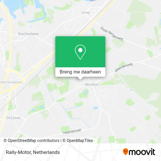 Rally-Motor kaart