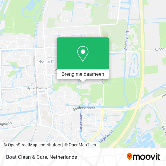 Boat Clean & Care kaart