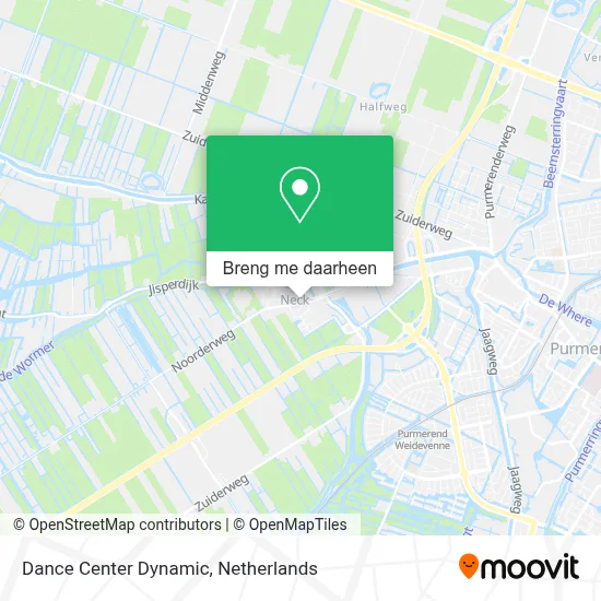 Dance Center Dynamic kaart
