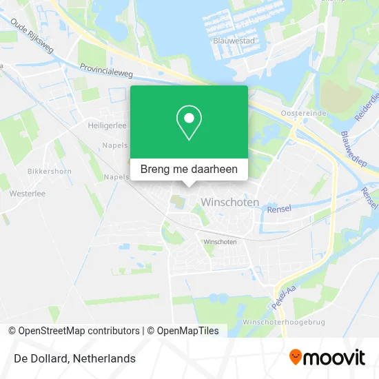 De Dollard kaart
