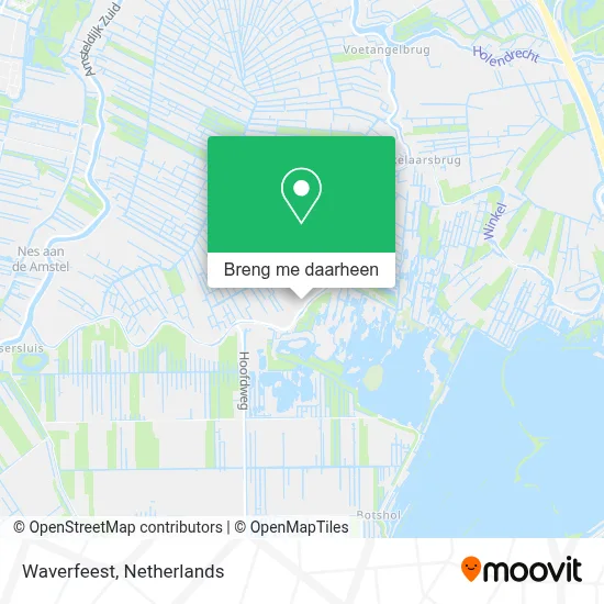 Waverfeest kaart