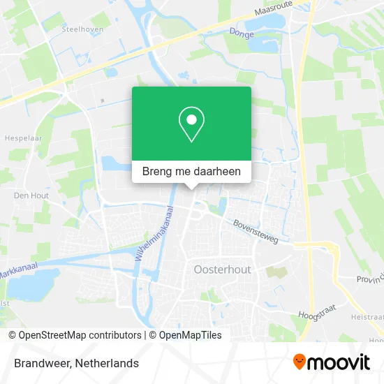 Brandweer kaart