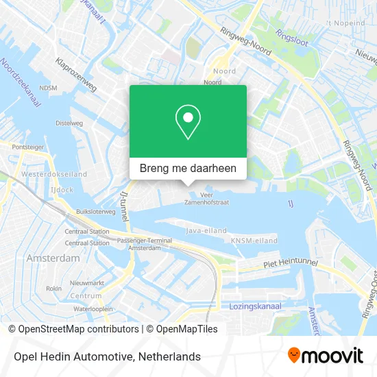 Opel Hedin Automotive kaart